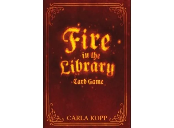 Fire in the Library Card Game Kortspill