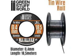 Flexible Tin Wire Roll - 0,4mm (18,5 m)