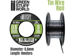 Flexible Tin Wire Roll - 0,6mm (8 meter)