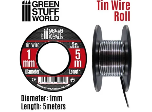 Flexible Tin Wire Roll - 1mm (5 meter)