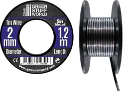 Flexible Tin Wire Roll - 2mm (1,2 meter)