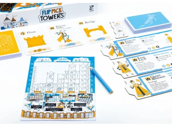Flip Pick Towers Brettspill