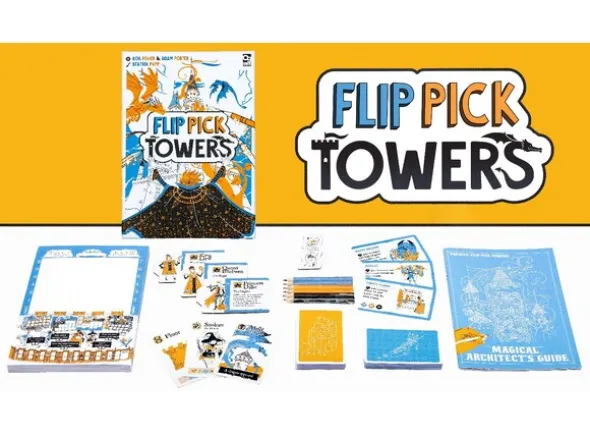 Flip Pick Towers Brettspill