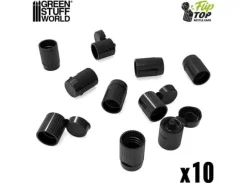 Flip-Top Dropper Caps x10