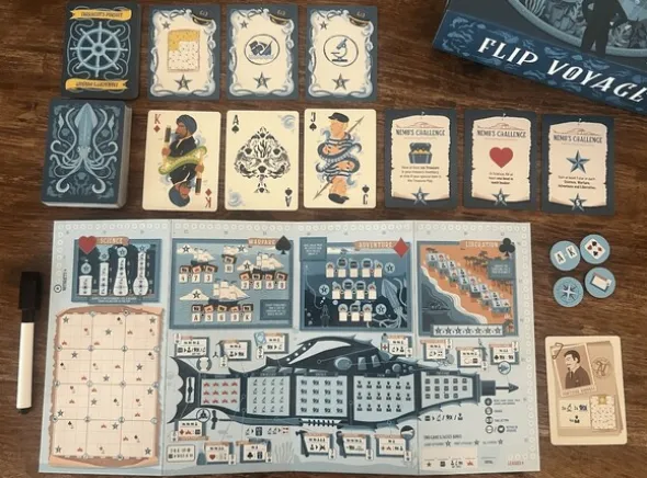 Flip Voyage Brettspill
