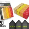 Foam Sanding Pads COARSE GRIT x20