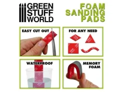 Foam Sanding Pads COARSE GRIT x20