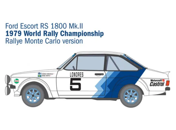 Ford Escort RS1800 Mk.II 16,7 cm