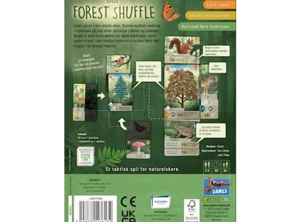 Forest Shuffle - DANSK