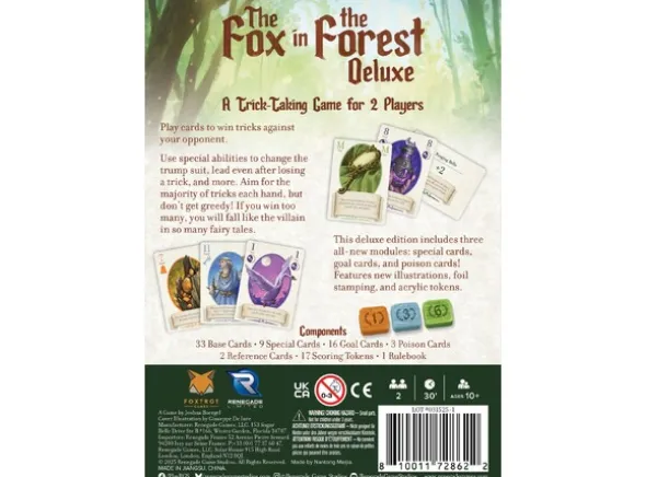 Fox in the Forest Deluxe Kortspill