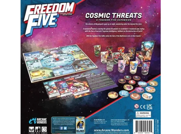 Freedom Five Cosmic Threats Expansion