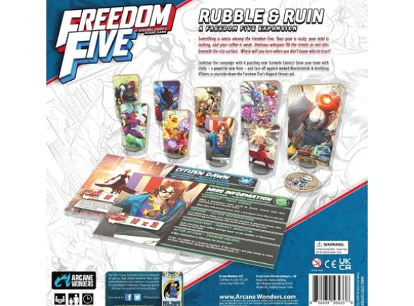 Freedom Five Rubble & Ruin Expansion