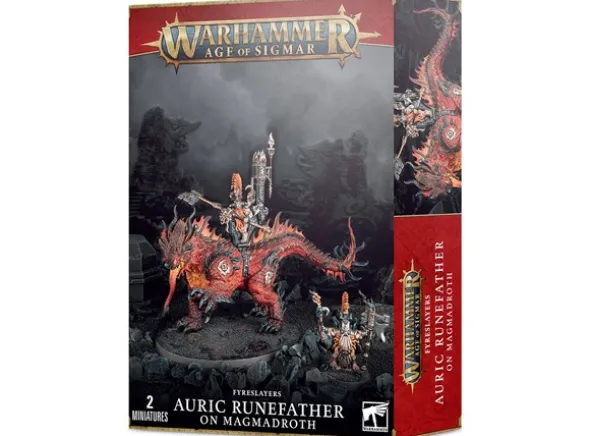 Fyreslayers Auric Runefather Magmadroth