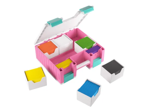 Game Castle - Rosa/Hvit/Turkis