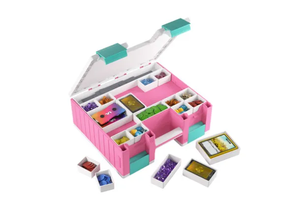 Game Castle - Rosa/Hvit/Turkis
