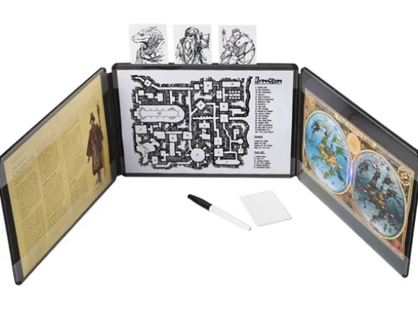 Game Master Screen - Iron Grey