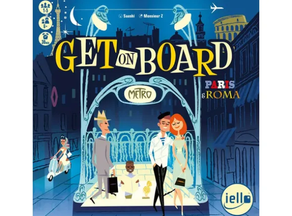 Get On Board Paris & Rome Brettspill