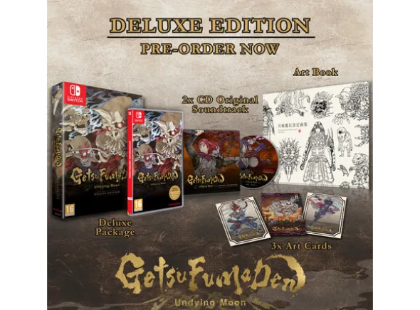GetsuFumaDen Undying Mood Deluxe Switch