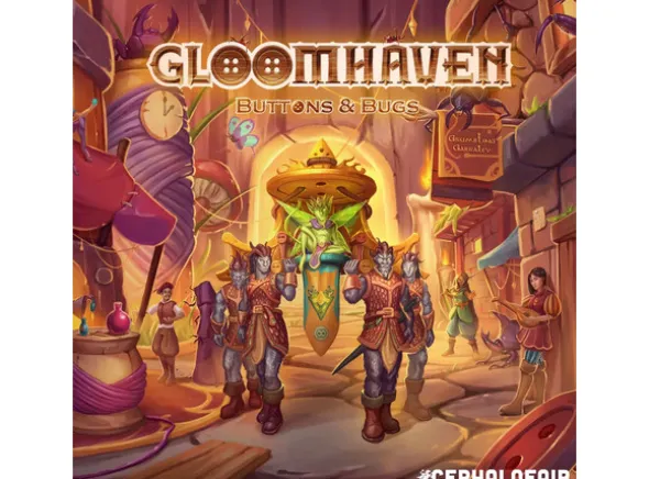 Gloomhaven Buttons & Bugs Brettspill