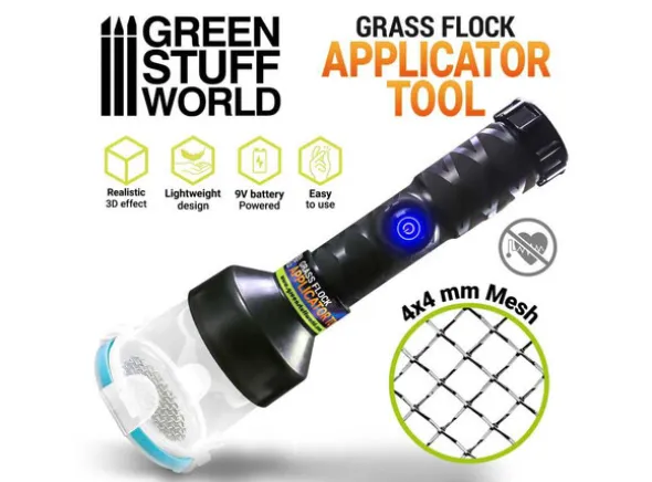 Grass Flock Applicator Tool