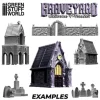 Graveyard Silicone Mould 1:48