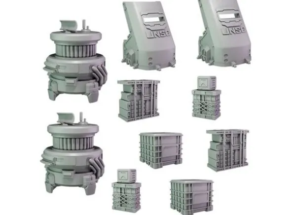 Halo Flashpoint UNSC Scenery Set
