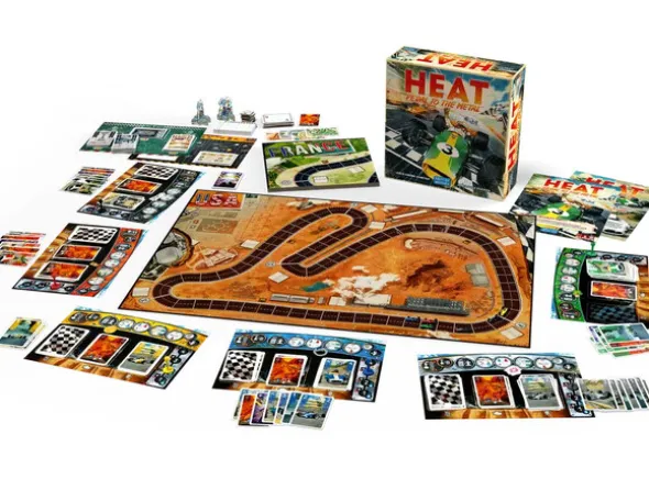 HEAT Pedal to the Metal Brettspill