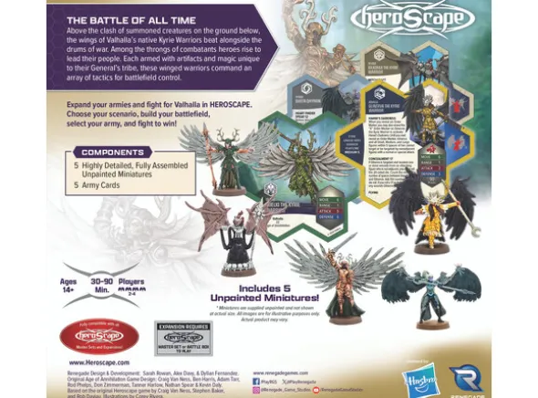 Heroscape Revnas Rebuke Kyrie Warriors