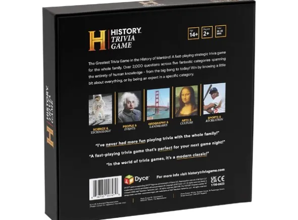 History Trivia Game Brettspill