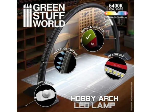 Hobby Arch LED Lamp - Darth Black