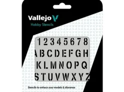 Hobby Stencils Stamp Font