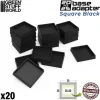 Hollow Plastic Bases 25mm