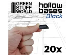 Hollow Plastic Bases 25mm