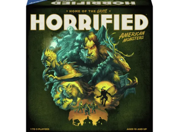 Horrified American Monsters Brettspill