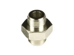 H&S Airbrush double nipple 1/8 male