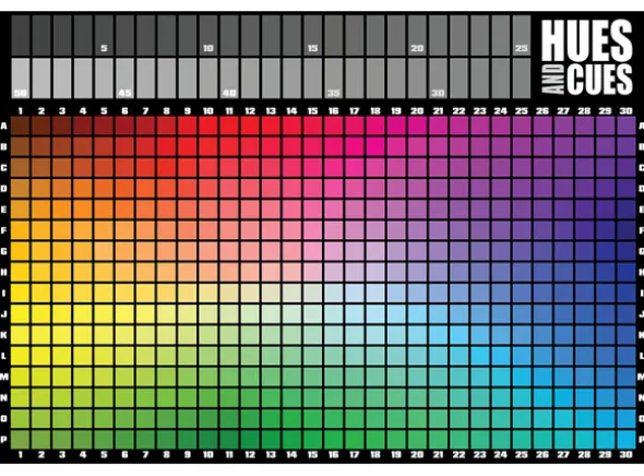 Hues and Cues Brettspill - Engelsk