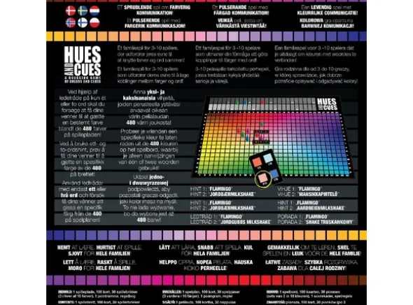 Hues and Cues Brettspill - Norsk