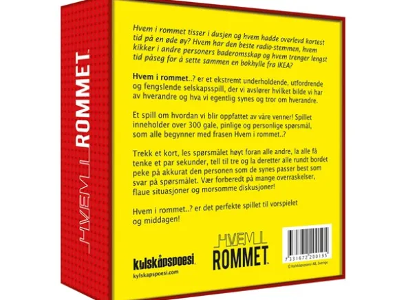 Hvem i rommet Kortspill