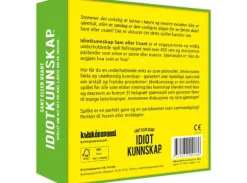 Idiotkunnskap Sant eller Usant