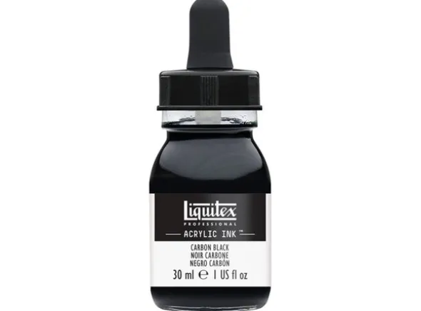 Ink Acrylic Carbon Black