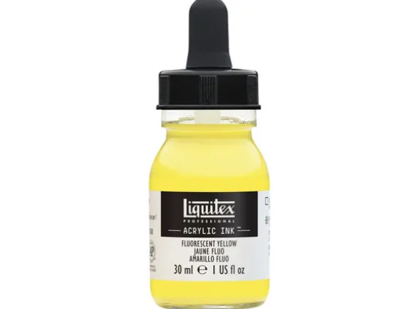 Ink Acrylic Fluorescent Yellow