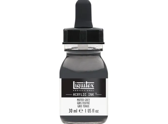 Ink Acrylic Muted Grey