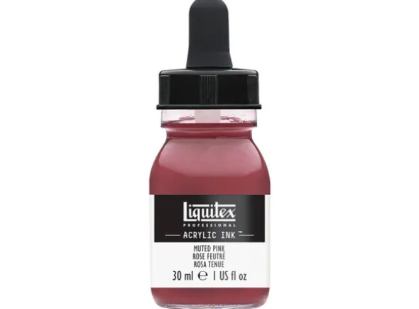 Ink Acrylic Muted Pink