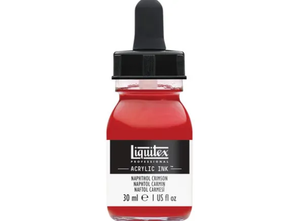 Ink Acrylic Naphthol Crimson