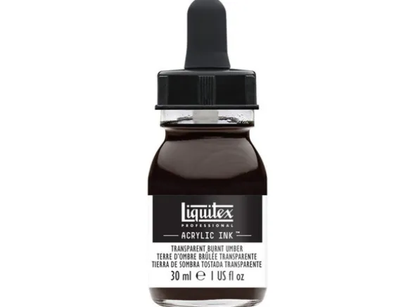 Ink Acrylic Transparent Burnt Umber