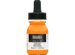 Ink Acrylic Yellow Orange