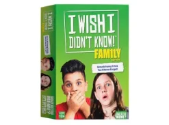 I Wish I Didnt Know Family Ed Brettspill