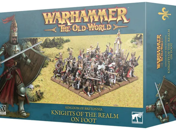 Kingdom of Bretonnia Knights on Foot