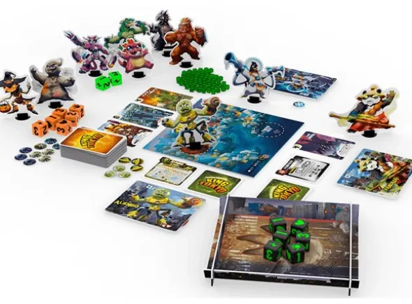 King of Tokyo Monster Box Brettspill