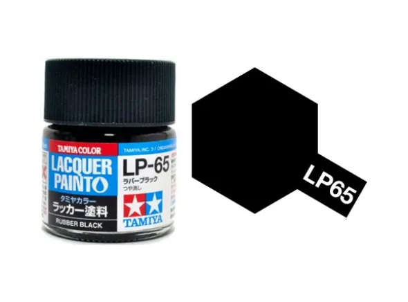 Lakkmaling LP-65 Rubber Black
